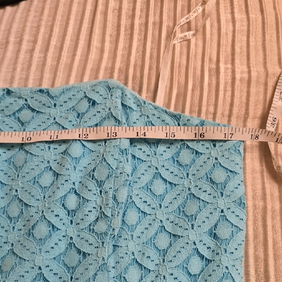 Lilly Pulitzer Strapless Turquoise Dress - Picture 15 of 16